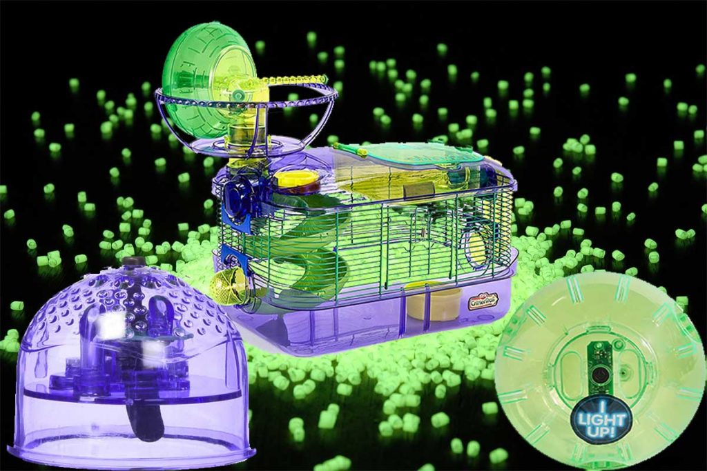 Glow in the Dark Hamster Cages & Accessories (Inspiration and Shopping Suggestions)