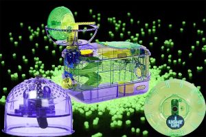 Read more about the article Glow in the Dark Hamster Cages & Accessories (Inspiration and Shopping Suggestions)